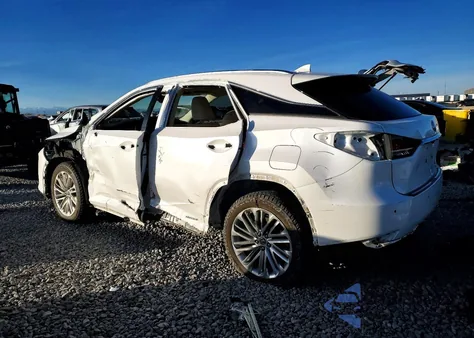 2021 Lexus Rx 450H из США, поврежденный, VIN 2T2JGMDA2MC070830